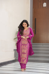 Readymade Top–Pant with Dupatta Collection 2026