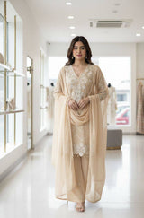 Eid SequinGrace Georgette Palazzo Set