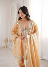 Mirror Luxe Fendy Kurti Pant Dupatta Set